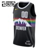 Maillot Enfant Denver Nuggets Personnalisable 2025-26 Nike City Edition Noir Swingman